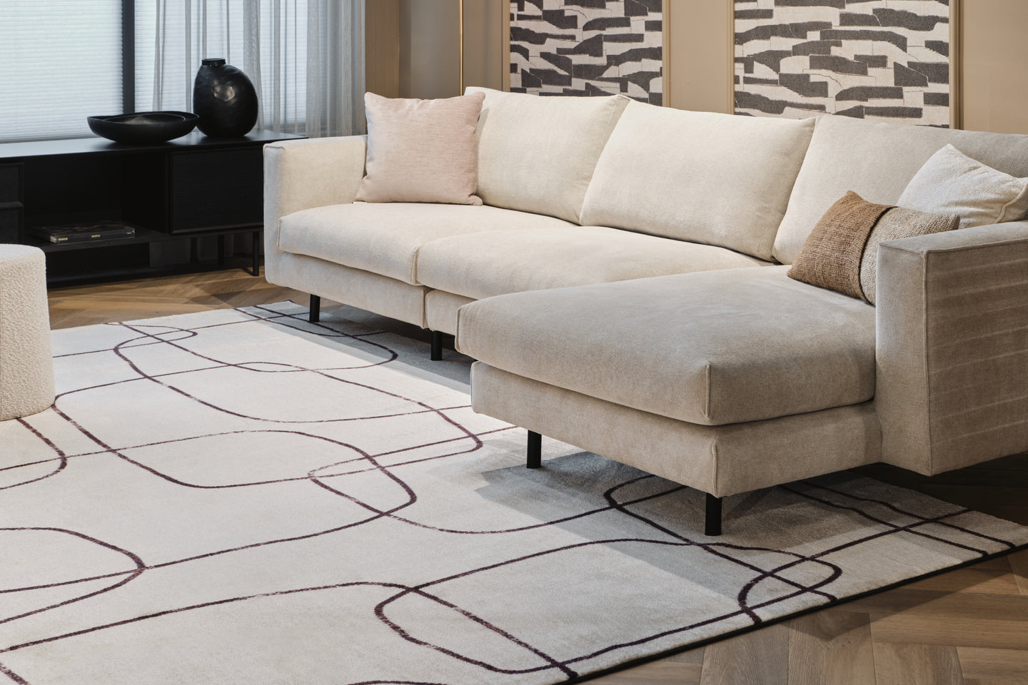 Emma - Antraciet Beige