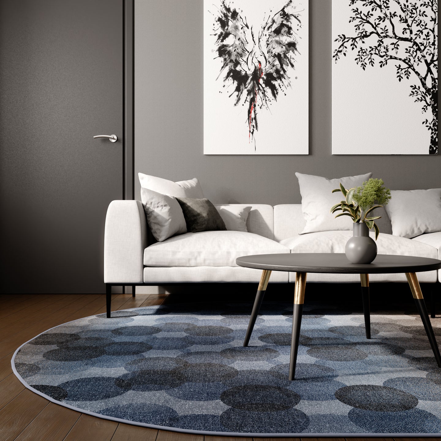 Francesca - Kleurverloop Blauw