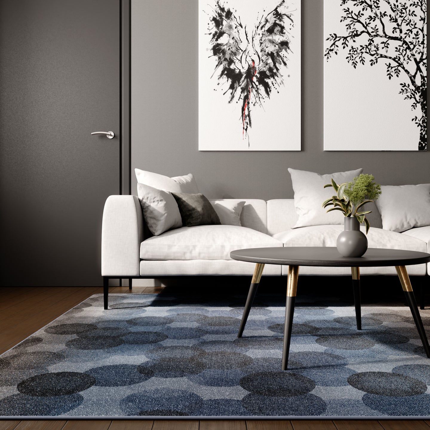 Francesca - Kleurverloop Blauw