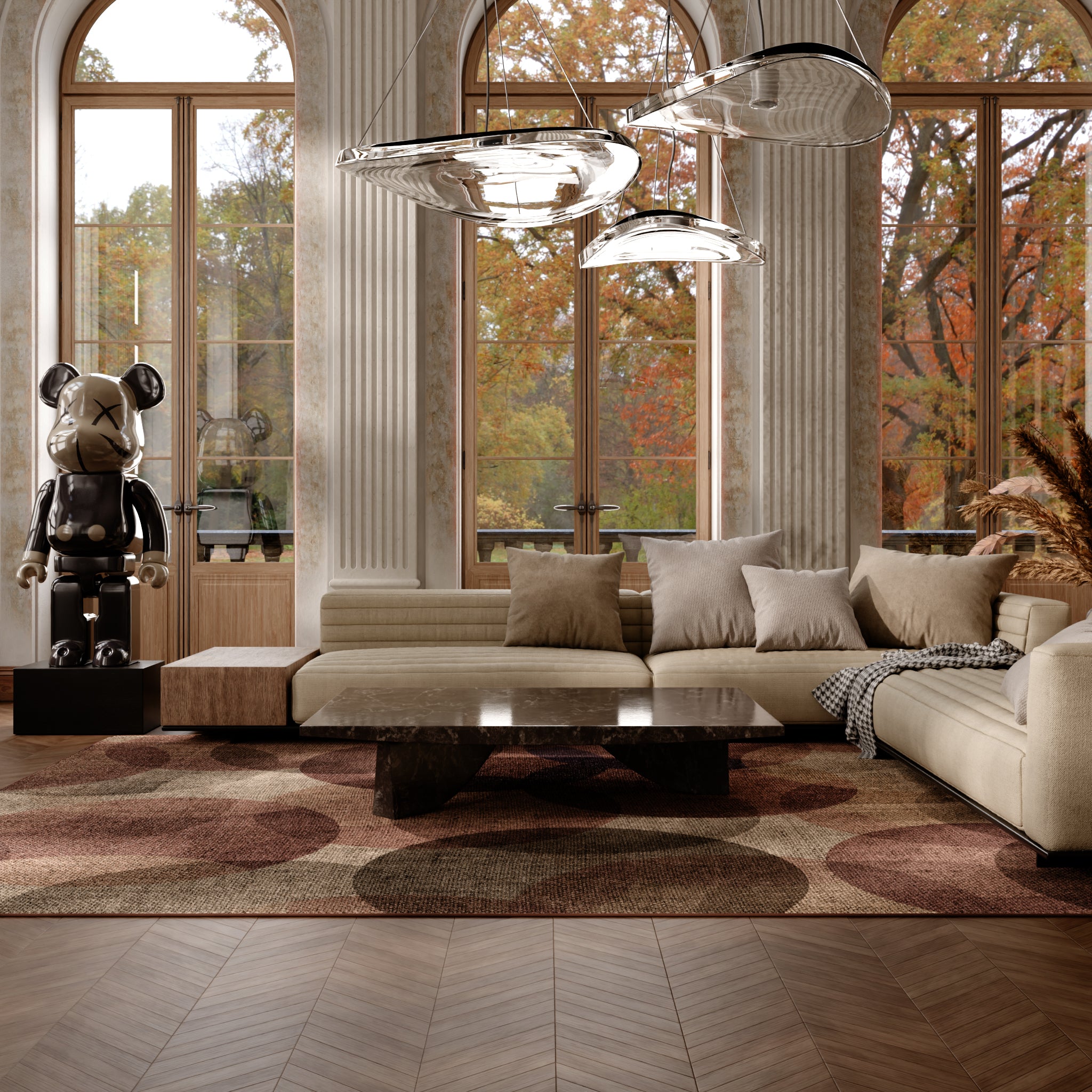 Giovanna - Aubergine Bruin