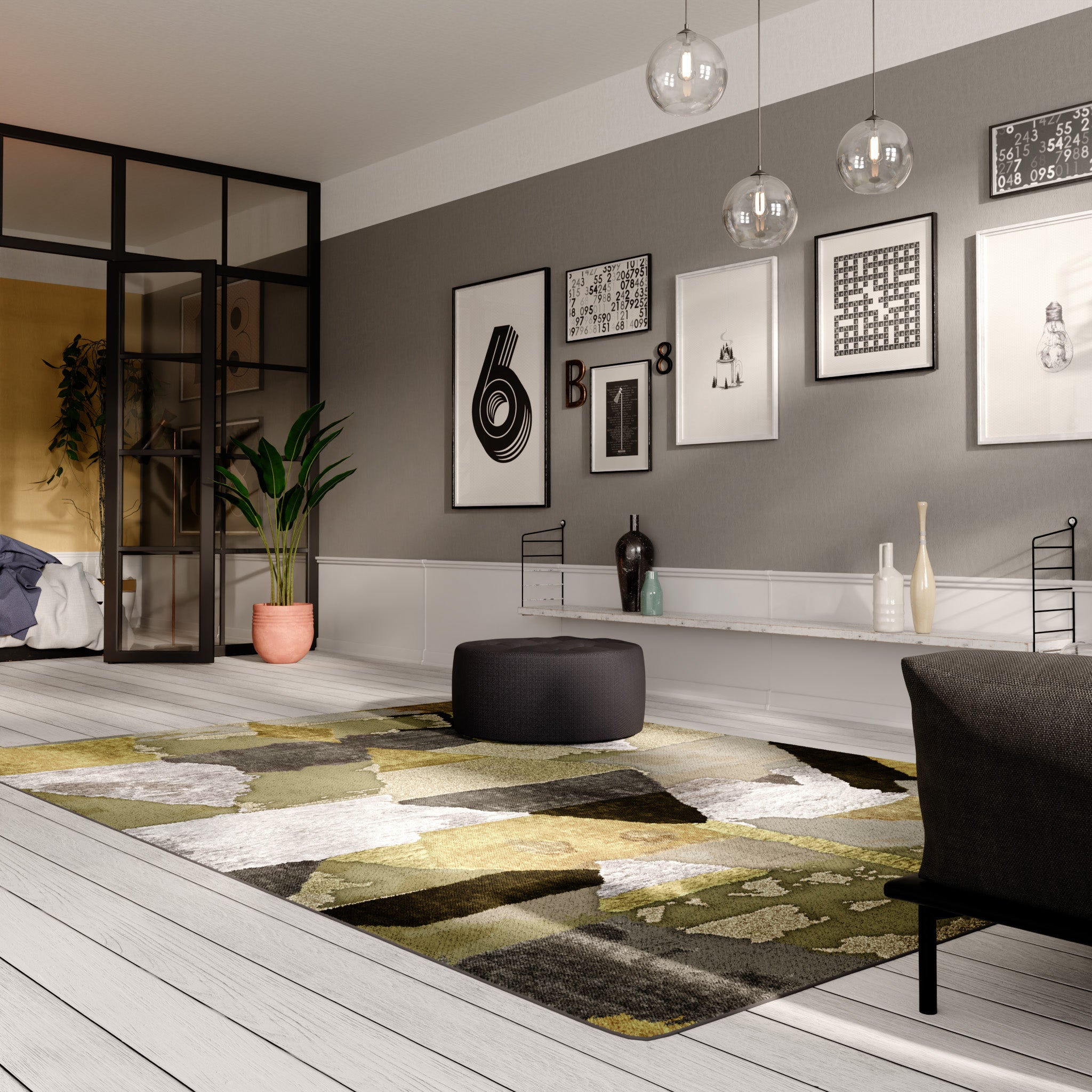 Giulia - Multicolor Groen