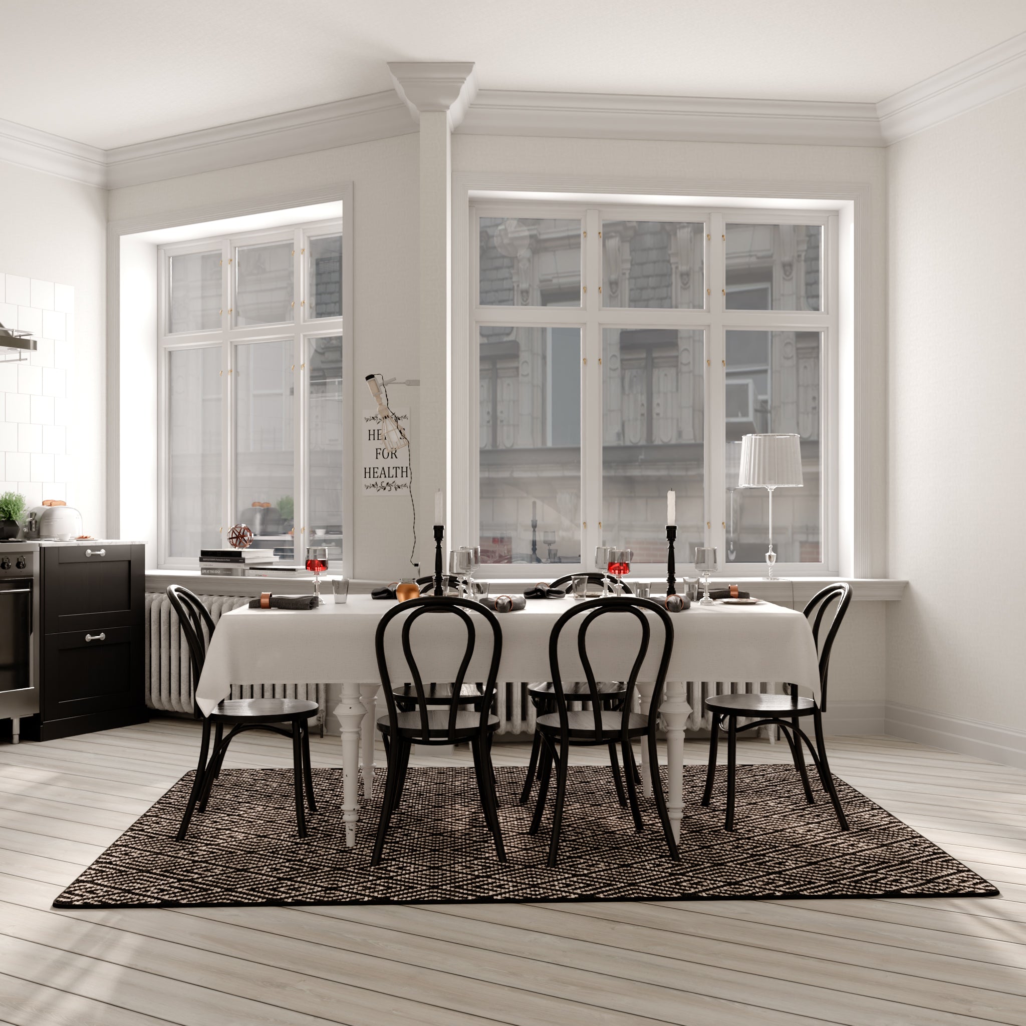 Saga - Antraciet Zwart